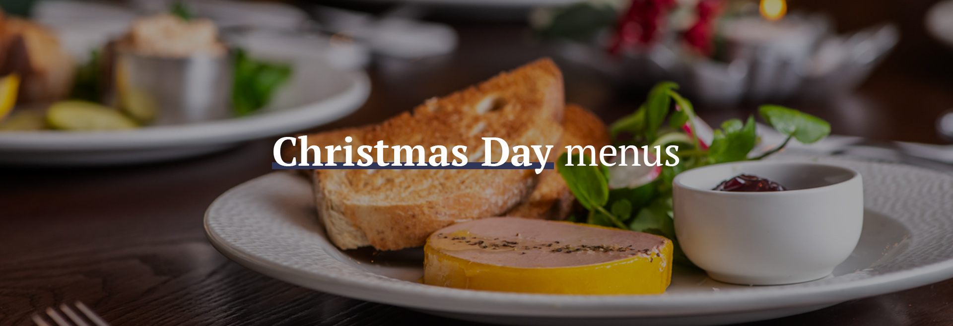 Christmas Day Menu at The Salisbury Arms