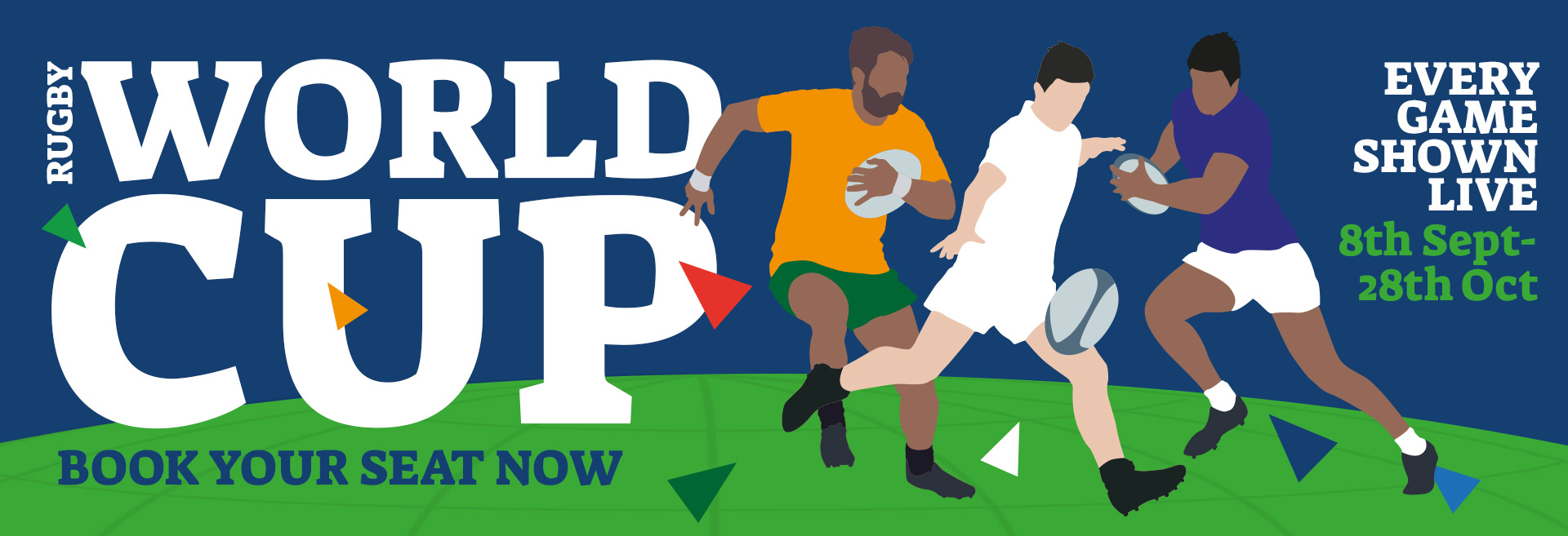 Watch the Rugby World Cup at The Salisbury Arms