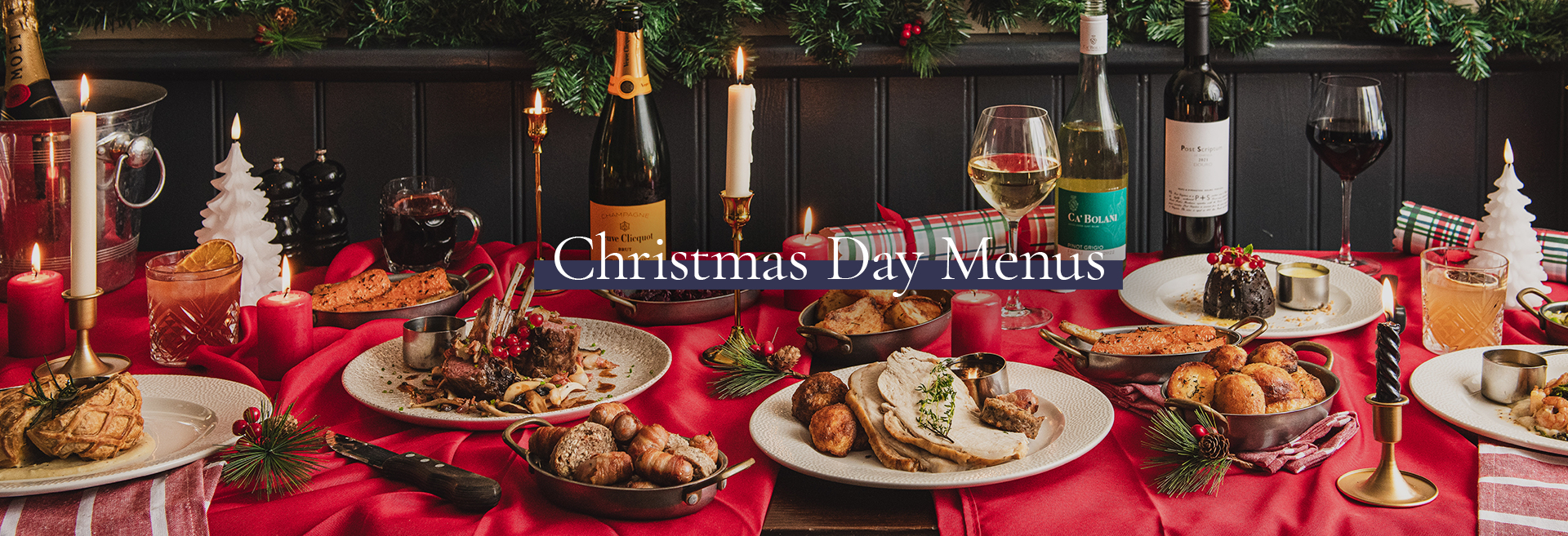 Christmas Day dinner at The Salisbury Arms