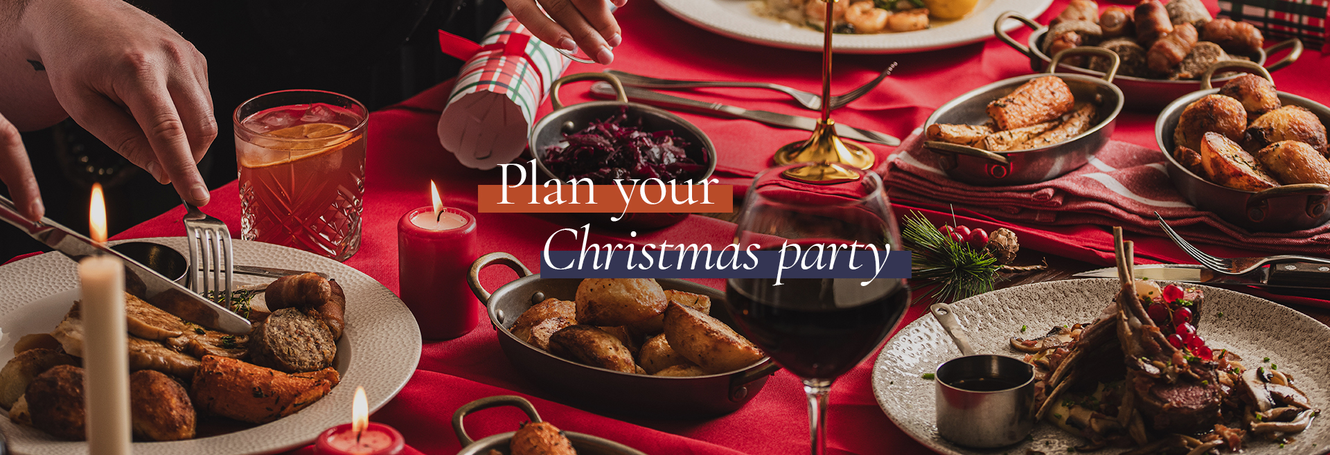 Christmas party at The Salisbury Arms