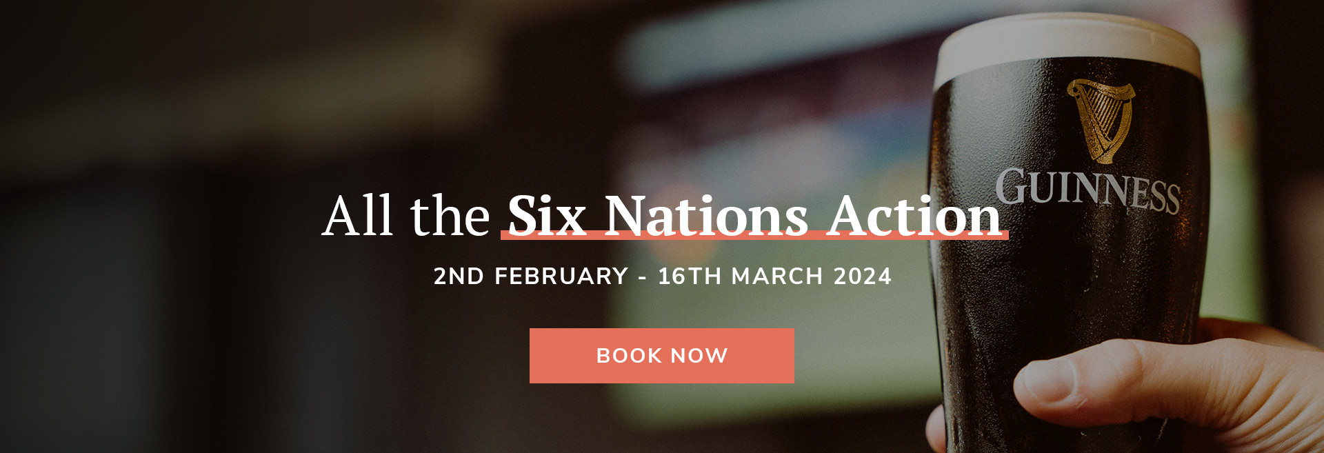 Rugby Six Nations 2024 at The Salisbury Arms