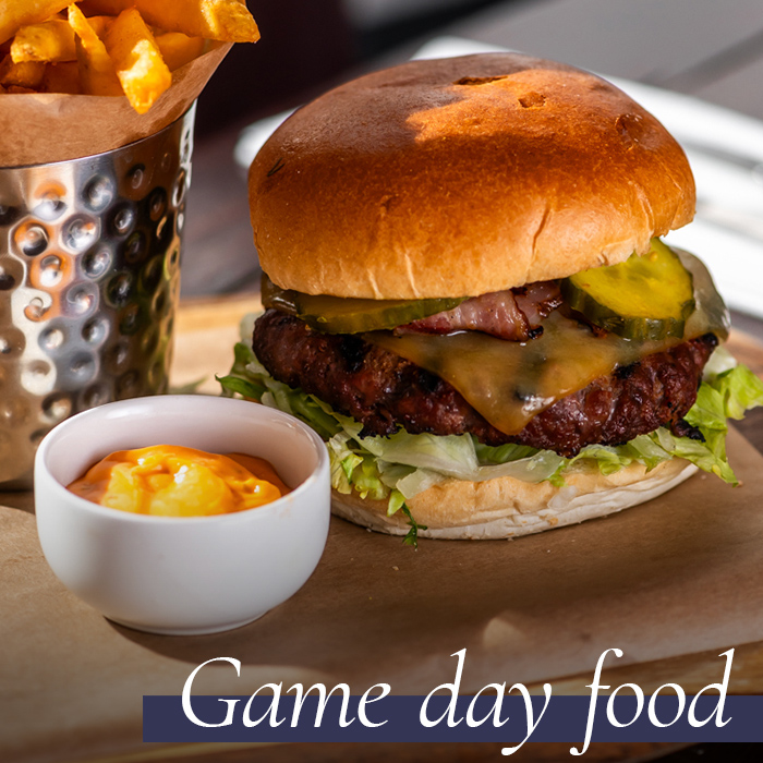Game Day Food Six Nations in The Salisbury Arms