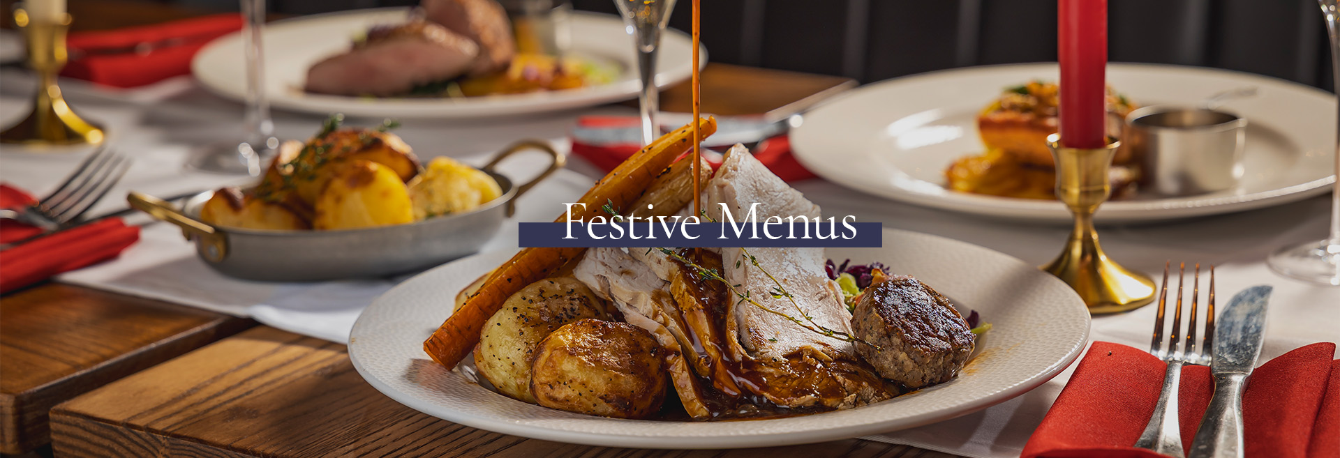 Festive Christmas Menu at The Salisbury Arms 
